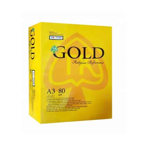 کاغذ A3 گلد Gold با بسته بندی500 عددی