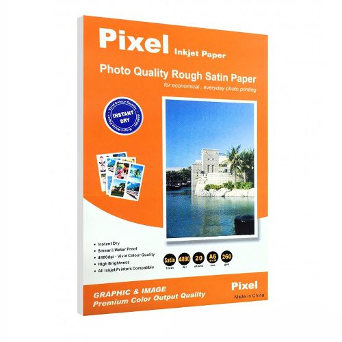 کاغذ ساتین پیکسل Pixel سایز 102x152mm
