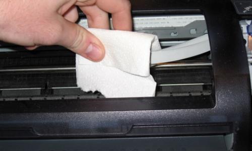 laser printer cleaning