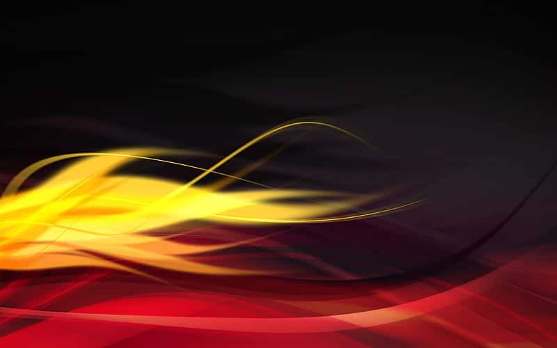 HD wallpaper hot black red yellow lines wavy lines abstract vector