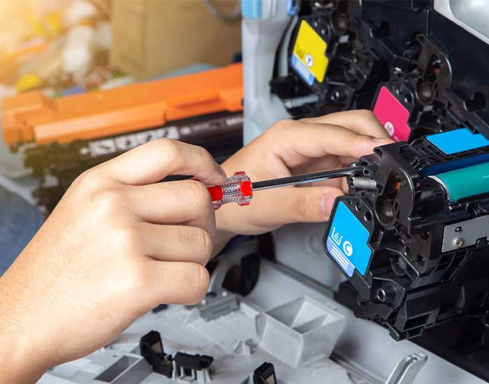 Printer charge cartridge repair