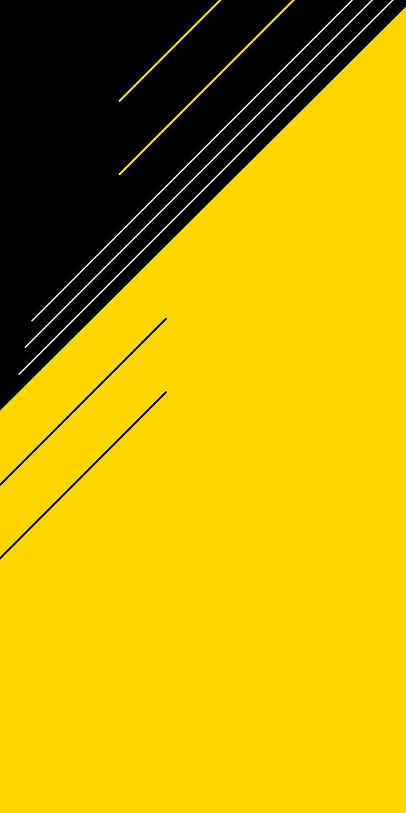 HD wallpaper cool android black ios iphone plain samsung yellow yellow and black