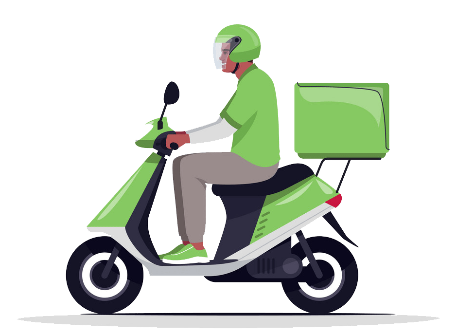 order home delivery semi flat rgb color vector 31586111 min